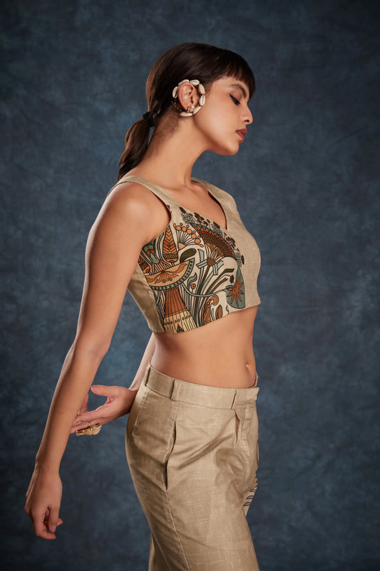 Ensemble Co-ord en Lin Marron